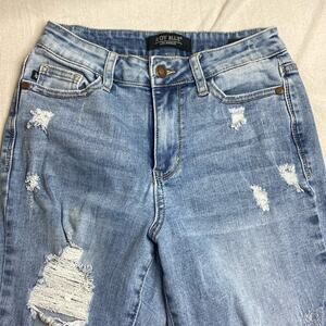 Judy Blue Boyfriend Fit blue jeans size 1/25